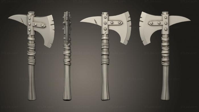 Weapon (Axe standalone, WPN_0342) 3D models for cnc