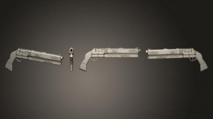 Weapon (gun 10, WPN_0414) 3D models for cnc