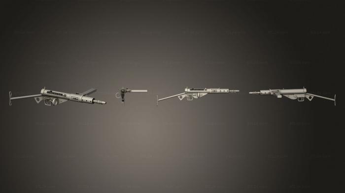 Weapon (gun 11, WPN_0415) 3D models for cnc
