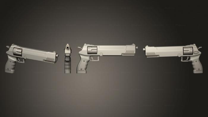 Оружие (Пистолет 19, WPN_0423) 3D модель для ЧПУ станка