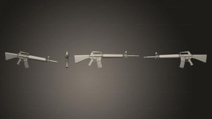 Оружие (Пистолет 22, WPN_0426) 3D модель для ЧПУ станка