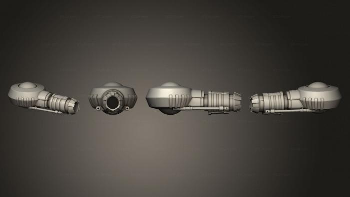Оружие (Пистолет 23, WPN_0427) 3D модель для ЧПУ станка