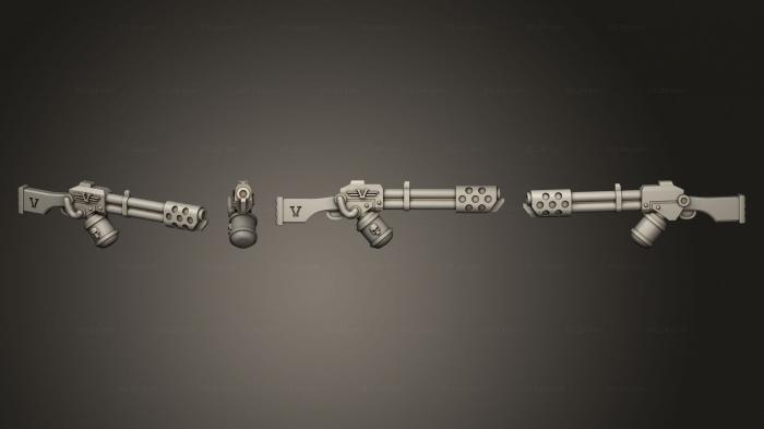 Оружие (Пистолет 02, WPN_0434) 3D модель для ЧПУ станка