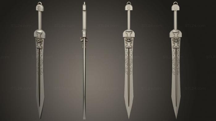 Weapon (Inquisitors Power Sword, WPN_0446) 3D models for cnc