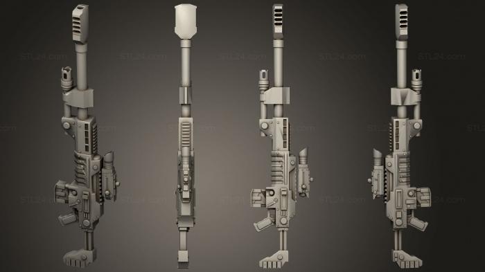 Weapon (SNIPER RIFLE MERGED 1, WPN_0476) 3D models for cnc
