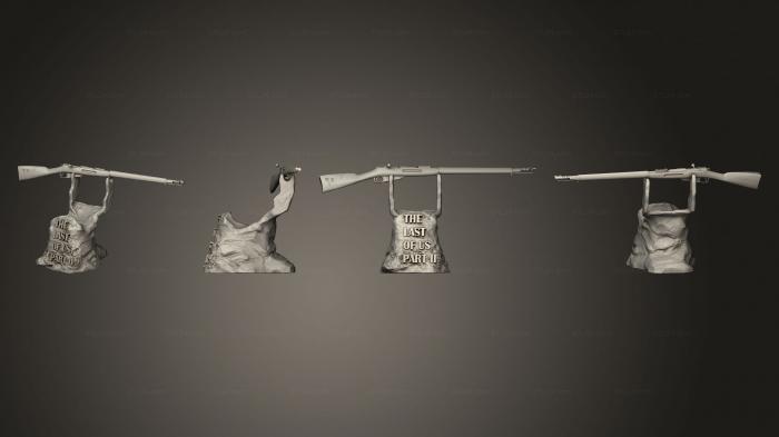 Оружие (Последний из нас Стоит на Джойстике, WPN_0485) 3D модель для ЧПУ станка