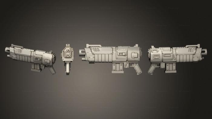 Weapon (ARMA ASALTO SIN MIRA 1, WPN_0525) 3D models for cnc