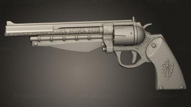 Weapon (anya revolver, WPN_0531) 3D models for cnc