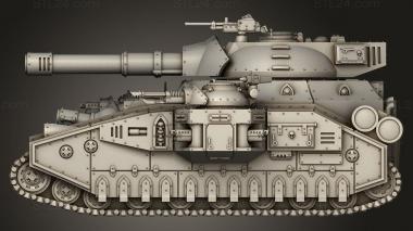 Weapon (Battle Tank instructions and constructed, WPN_0534) 3D models for cnc