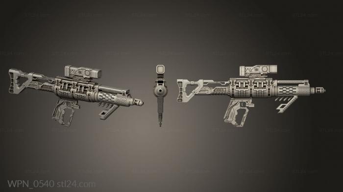 Weapon (WPN_0540) 3D models for cnc