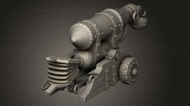 Weapon (DWARF ARTILLERY FLAMETHROWER, WPN_0550) 3D models for cnc