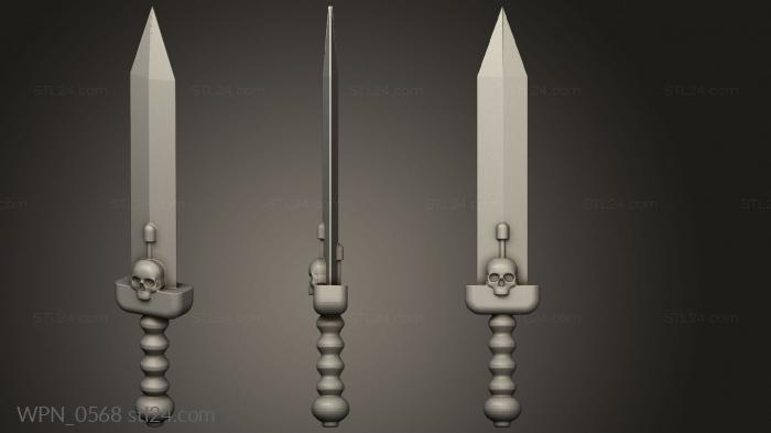 Weapon (WPN_0568) 3D models for cnc