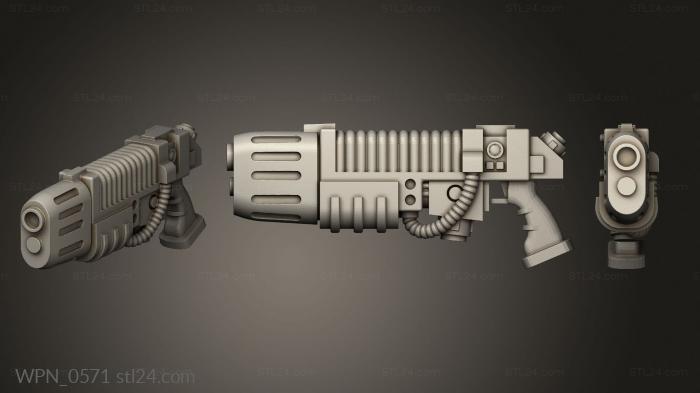 Weapon (WPN_0571) 3D models for cnc
