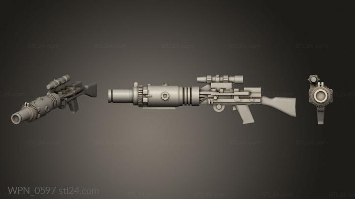 Weapon (WPN_0597) 3D models for cnc