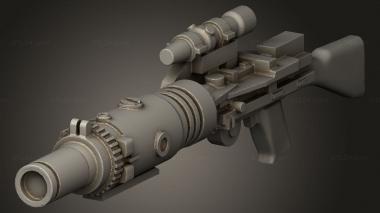 Weapon (Imperial Blaster DLT, WPN_0597) 3D models for cnc