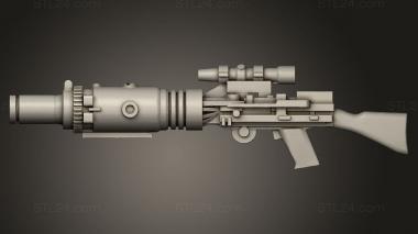 Weapon (Imperial Blaster DLT, WPN_0597) 3D models for cnc