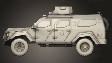 Weapon (Military Terradyne Gurkha, WPN_0605) 3D models for cnc