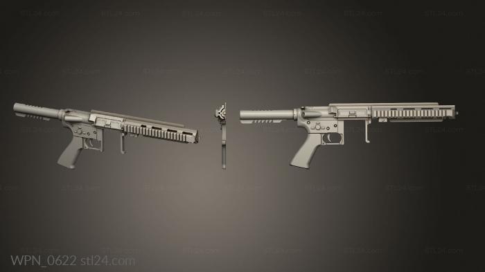 Weapon (WPN_0622) 3D models for cnc