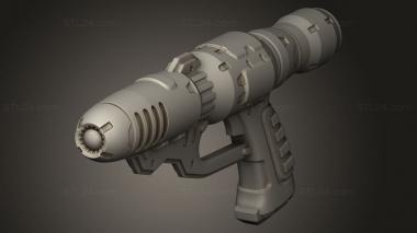 Weapon (gun laser 22, WPN_0663) 3D models for cnc