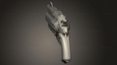 Weapon (gun revolver, WPN_0665) 3D models for cnc