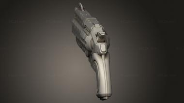 Weapon (gun revolver, WPN_0666) 3D models for cnc