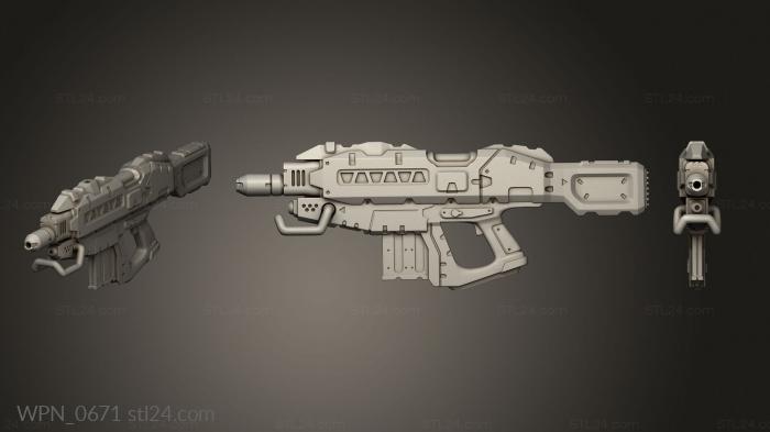 Weapon (WPN_0671) 3D models for cnc