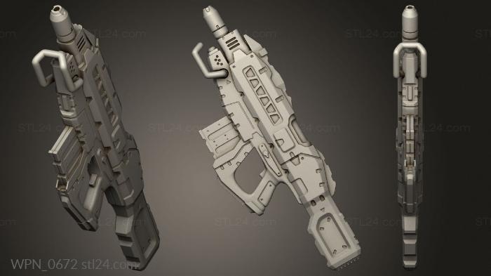 Weapon (WPN_0672) 3D models for cnc
