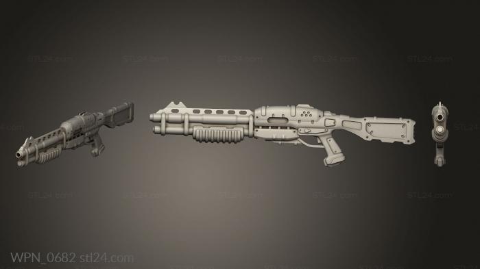 Weapon (WPN_0682) 3D models for cnc