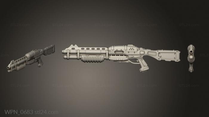 Weapon (WPN_0683) 3D models for cnc