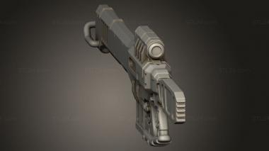 Weapon (rifle sniper, WPN_0689) 3D models for cnc