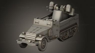 Weapon (RUSSIA VEHICLES HALF TRACK AND CREW, WPN_0704) 3D models for cnc