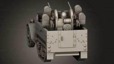 Weapon (RUSSIA VEHICLES HALF TRACK AND CREW, WPN_0704) 3D models for cnc