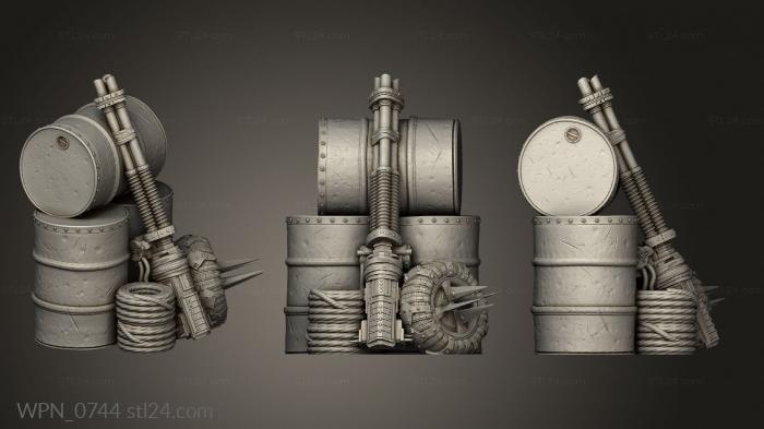 Weapon (WPN_0744) 3D models for cnc