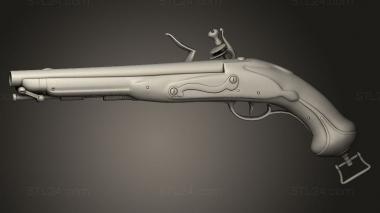 Weapon (Gun Old Flintlock, WPN_0751) 3D models for cnc