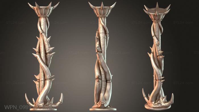 Оружие (Страж Столпа, WPN_0989) 3D модель для ЧПУ станка