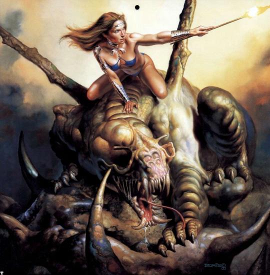 Картины бориса валеджио фото Boris Vallejo - GATEW004 BORIS VALLEJO-0252 - 3D model 3DSMAX / OBJ / STL 3D мод